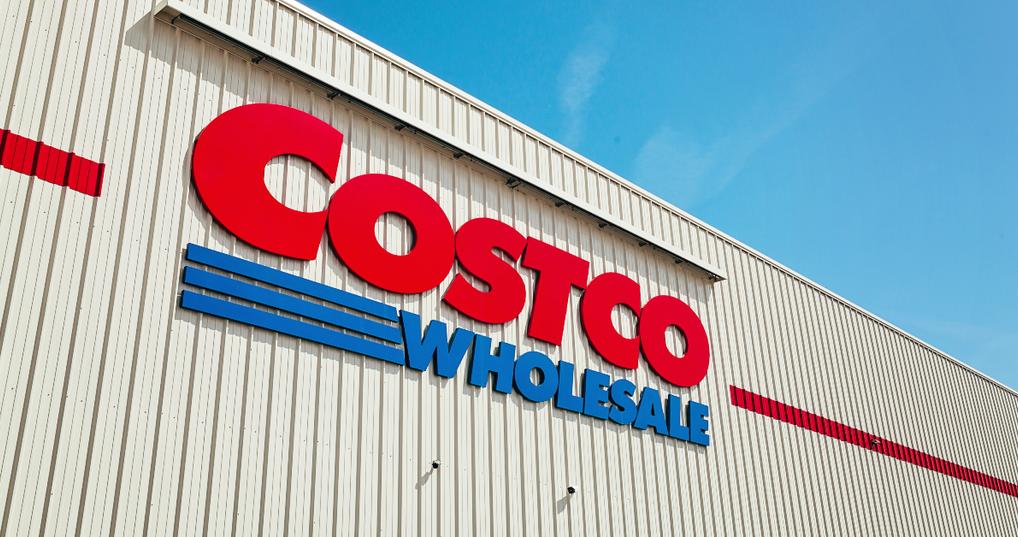 A Costco storefront