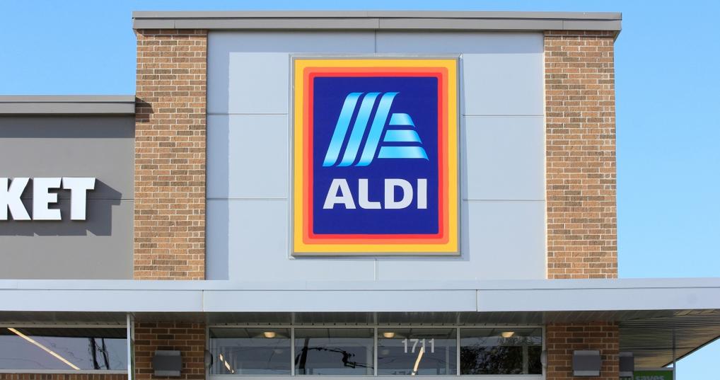 An Aldi storefront