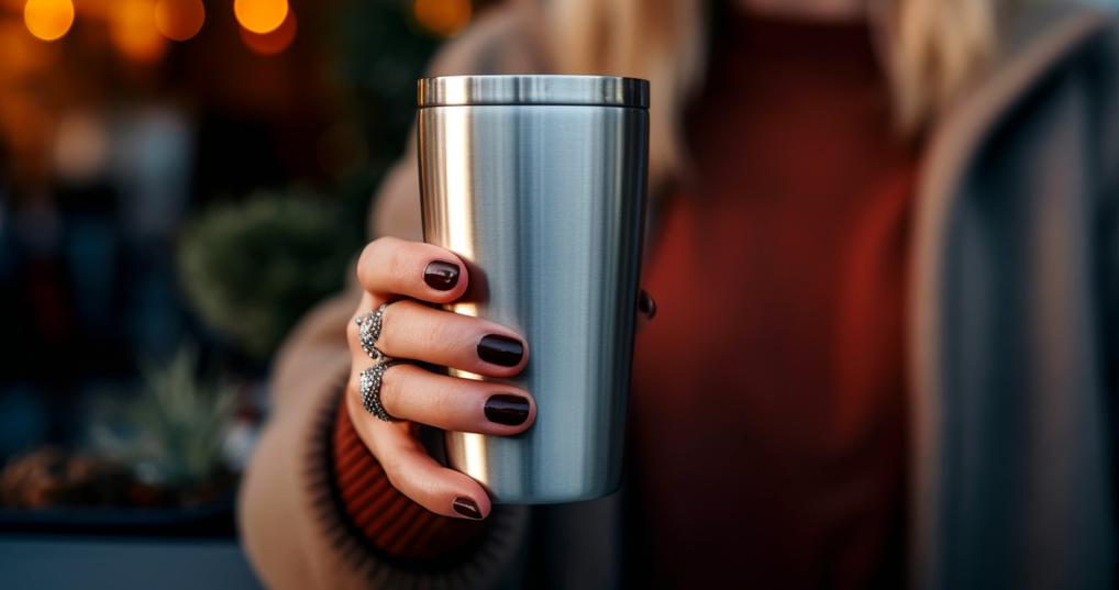 Reusable stainless steel eco thermo