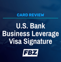 US Bank Business Leverage Visa Signature review