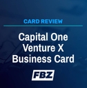 Capital One Venture X Business Card review