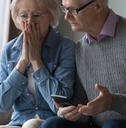 senior couple shocked after getting fraud