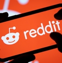 reddit logo on a smartphone