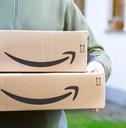 Man delivers Amazon Prime package