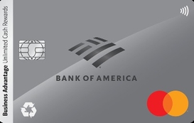 Bank of America® Business Advantage Unlimited Cash Rewards Mastercard® credit card