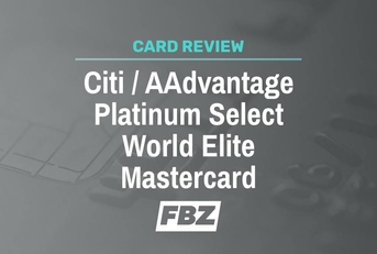 Citi / AAdvantage Platinum Select World Elite Mastercard review