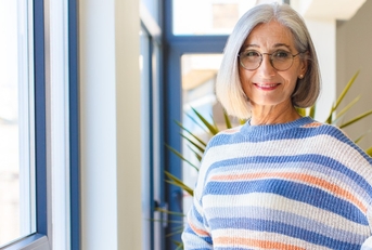 Smiling senior woman