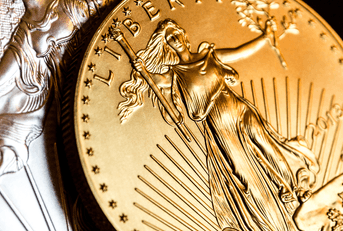 gold and silver coins