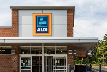 shop of the grocery store Aldi in Brattleboro
