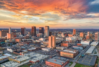birmingham alabama skyline