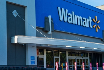 A Walmart entrance