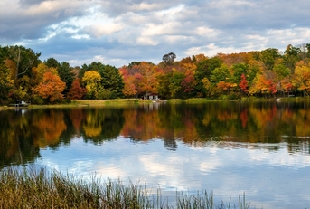 A lake in Connecticut