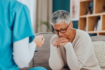 anxious and worried about health