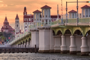 river bridge at st. augustine florida