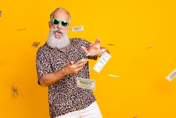 crazy funny funky old man