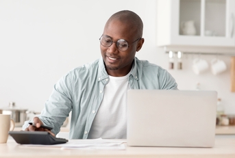 paying bills and taxes