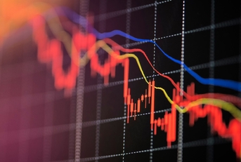 stock market crash data graph