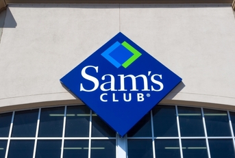 sams club exterior and logo
