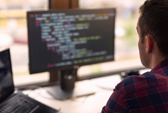 software developer working