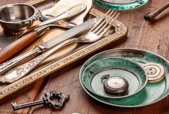 vintage objects flea market 