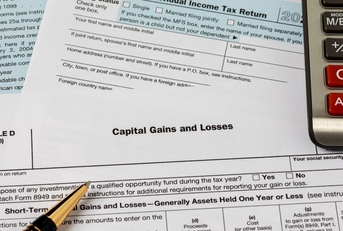 capital gains form