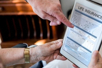 reading life insurance form