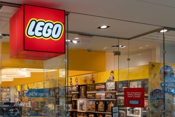 A Lego store