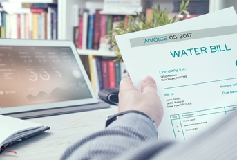 invoice of water usage