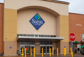 Sam's club store entrance