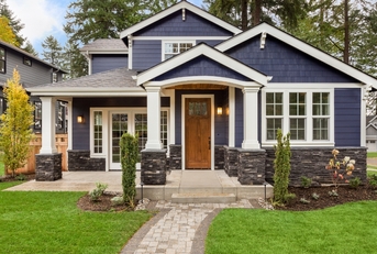 Beautiful New Built Luxury Home Exterior