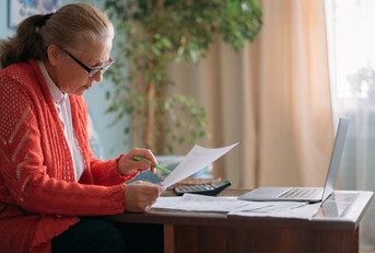 elderly working pensioner 