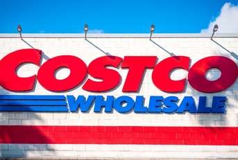 COSTCO Exterior with Palm Tree Shadow