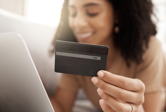 credit card and online shopping
