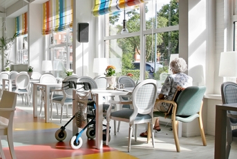 cafe in elderly house