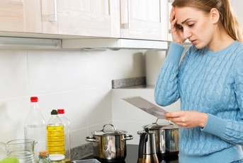 depressed girl without money