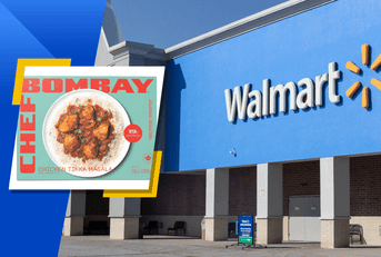 A Walmart store front