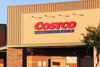 exterior view of costco store