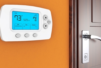 modern programming thermostat