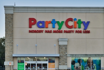 party city storefront in houston