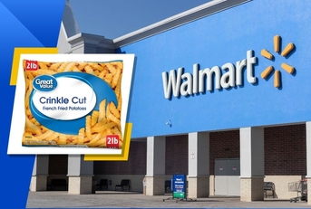 walmart exterior logo and featured product