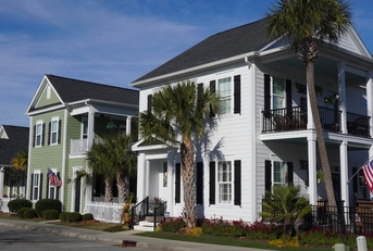 row of house suburban