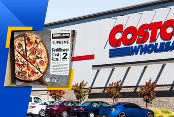 Costco Kirkland Signature Supreme Cauliflower Crust Pizza Featured Image 