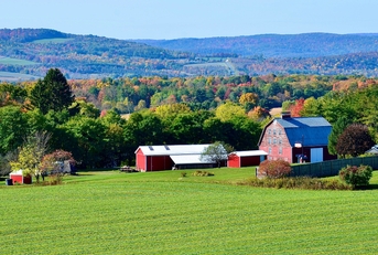landscape in the mountains