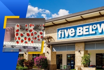 five below exterior store and random items 