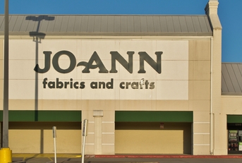joann fabrics and crafts retail business storefront