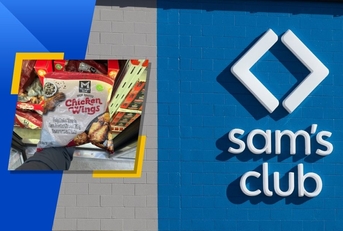 sam's club store front and featured item