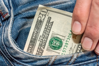 dollars in the pocket 