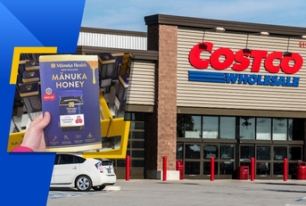costco store exterior and featured item