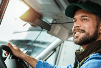 person working delivery job