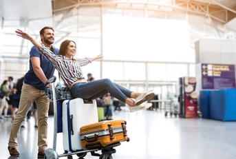 happy smiling couple